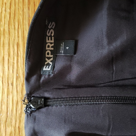 Express Black Pencil Skirt - Picture 3 of 4